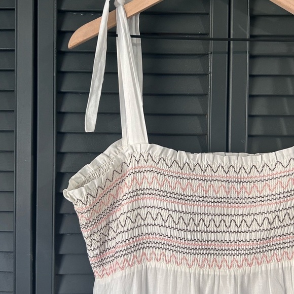 Alice by Temperley Maxi Dress Embroidered Details Womens Size 8 Spring Boho - Picture 6 of 11